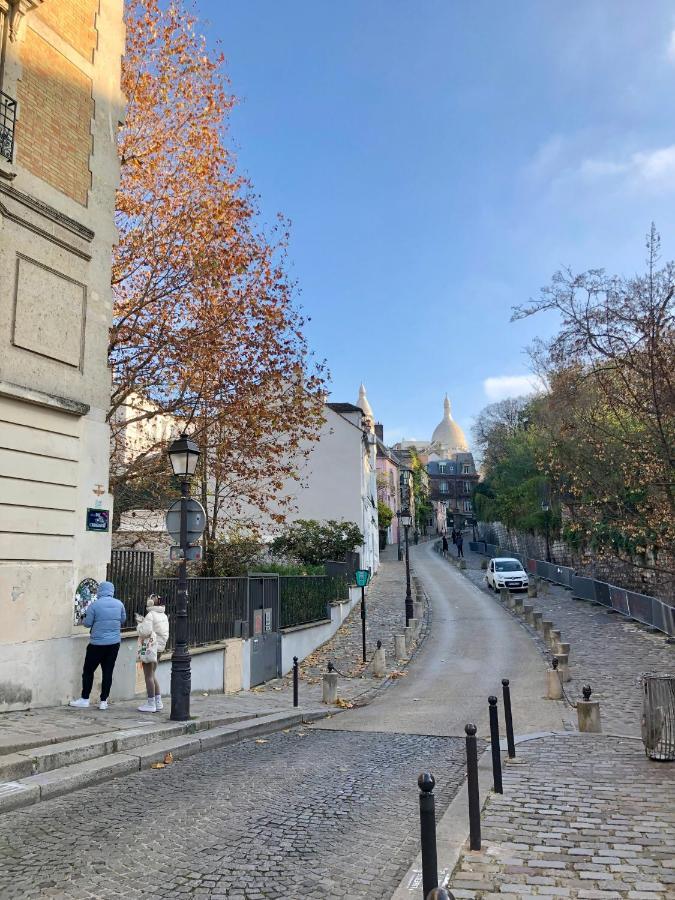 Rare Appartement D'Architecte En Haut De Montmartre Paris Exterior foto
